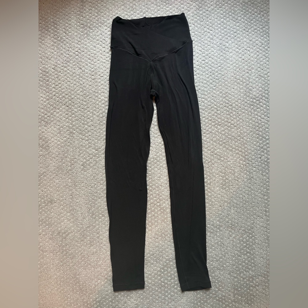 Offline By Aerie Real Me High Waisted Crossover Legging — Black